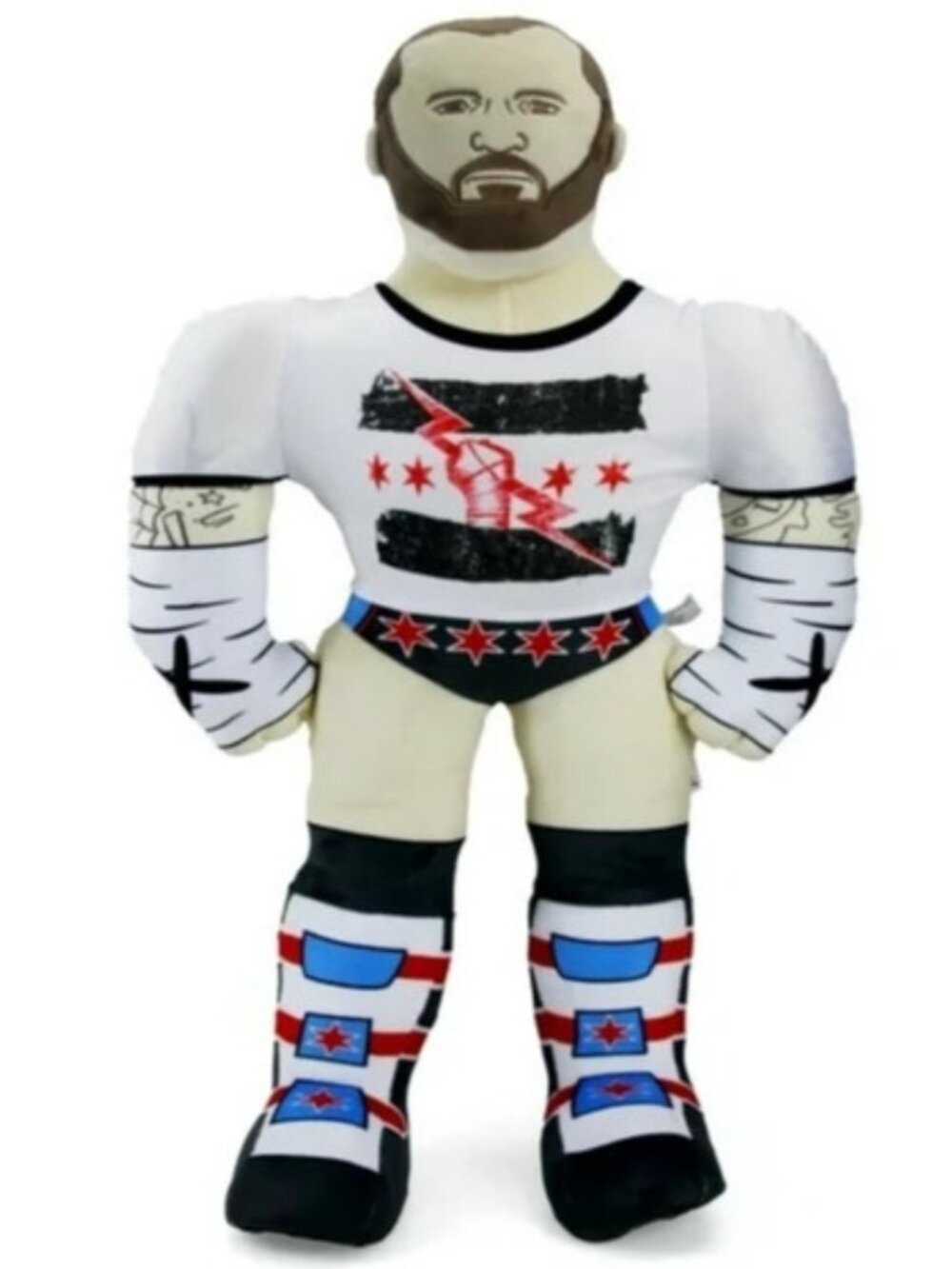 WWE 23 in Plush CM Punk Wrestlng Wal-Mart Canada Exclusive Soft Toy WWF